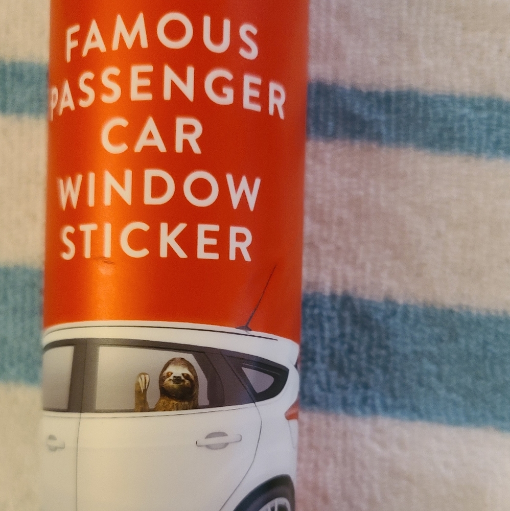 Sloth window sticker - Picture 2 of 6